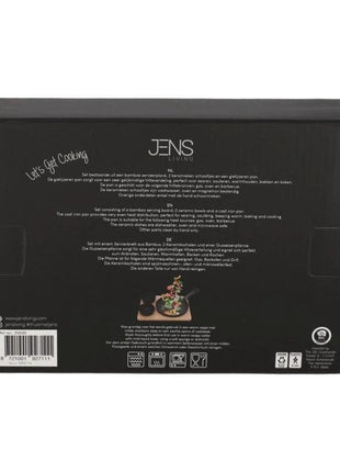 Gietijzeren Serveerset Rond - JNS_25535 by Jens Living