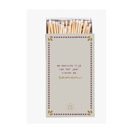 Lucifers - de mooiste tijd... - Lifestyle - In huis - Kaarsen - Lucifers