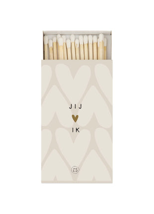 Lucifers - ik ♥ jij - Lifestyle - In huis - Kaarsen - Lucifers