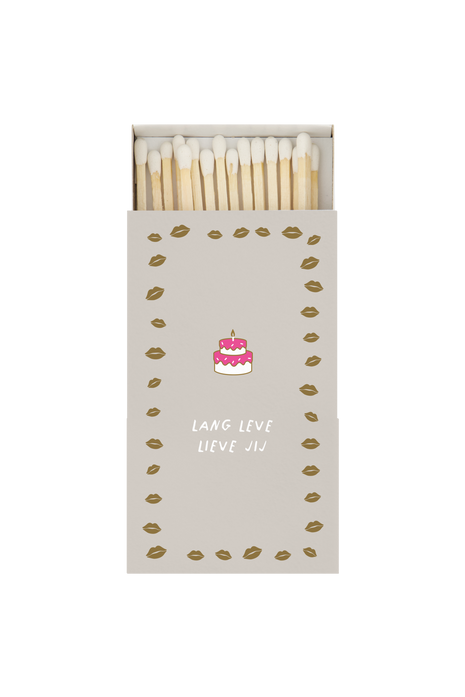 Lucifers lang leve - zand/roze - Cadeau’s & Lifestyle - Woonkamer - Kaarsen & Geurkaarsen