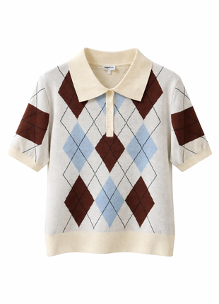 Pulletje K/M - AR1039 (blue) by Charlotte Marie