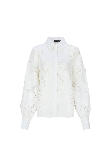 Alora blouse – Wool White