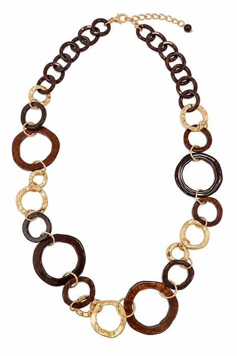 Ketting - Amara - Bruin & Goud