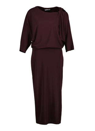 Jurk - Longbeach - B607 - Aubergine
