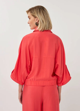 Jacket S/Slve Slub - SP26.10032 by Esqualo