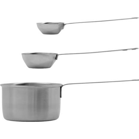 Maatbekers/maatschepjes - zilveren afwerking - Cadeau’s & Lifestyle - Keuken & eetkamer