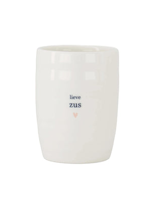 Koffiemok lieve zus - by Zusss