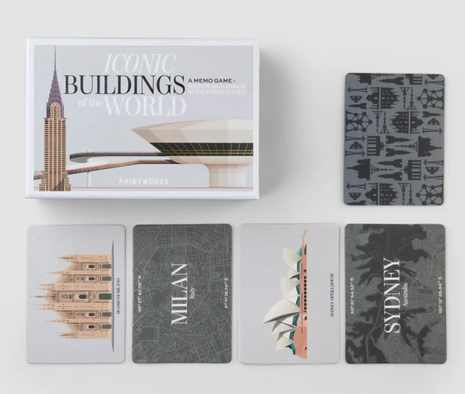 Memory Game - Iconic Buildings - Memory Game - Lifestyle - Spelletjes & Plezier
