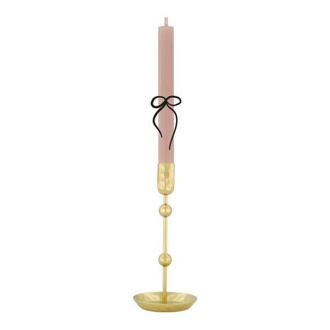 Metalen kandelaar - 15cm - goud - Lifestyle - In huis - Kandelaars