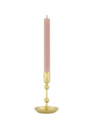 Metalen kandelaar - 20cm - goud - Lifestyle - In huis - Kandelaars