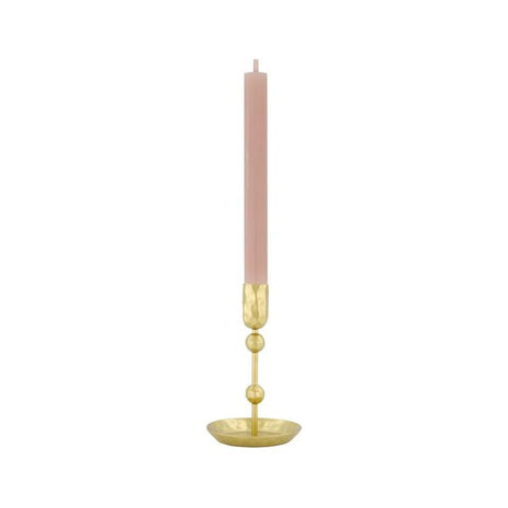 Metalen kandelaar - 20cm - goud - Lifestyle - In huis - Kandelaars