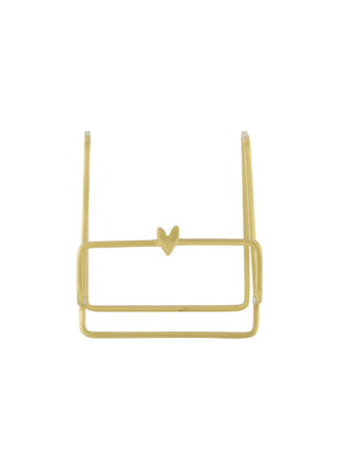 Metalen standaard hartje goud (0508-170) - Lifestyle - In huis - Decoratie
