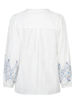 Blouse & Embroidery - SRB4829 by Red Button