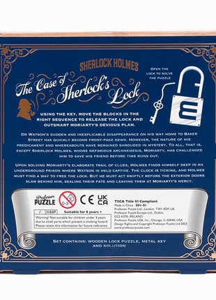 The Case of Sherlock’s Lock Puzzle