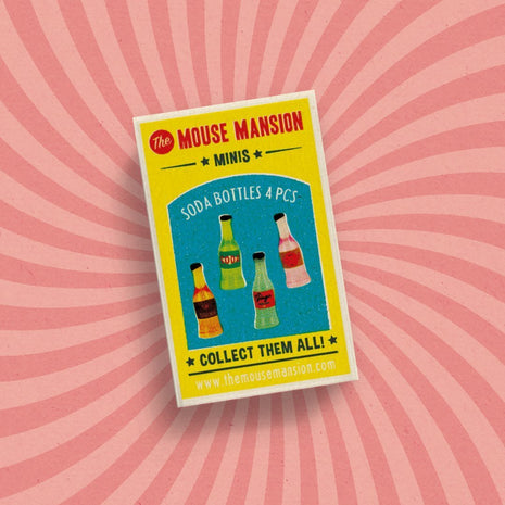 Mini’s - Limonade flessen set van 4 - Baby & Peuter - Muizenhuis - Knutselproducten