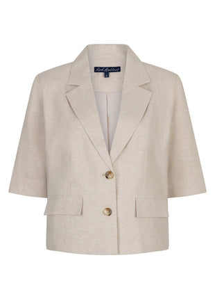Blazer Linen/Visco Melange - SRB4771 by Red Button
