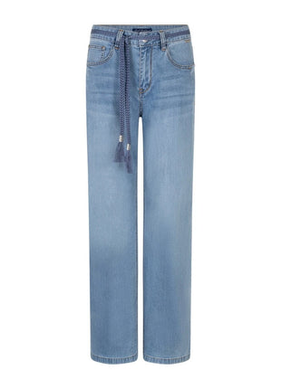 Jeans - Colette & Belt Light BLue - SRB4766 by Red Button