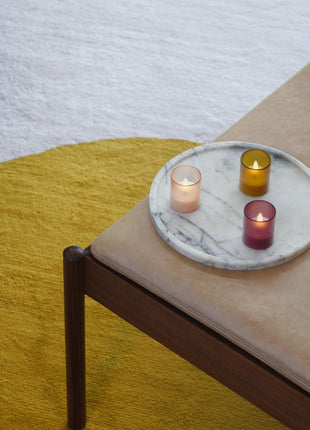 MM LED glass candle Hurricane Vintage rose 2-pack - Cadeau’s & Lifestyle - Woonkamer - Kandelaren & Waxinelichthouders