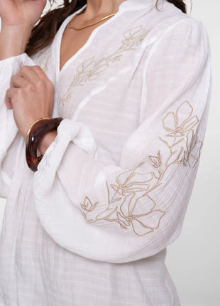 Bloesje embroderie - 63070-14 by Geisha