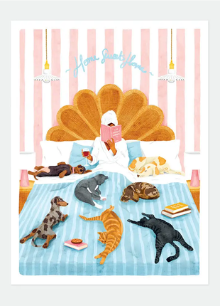 Life Without Humans - Poster - Large - 50 x 70cm by All the ways to say