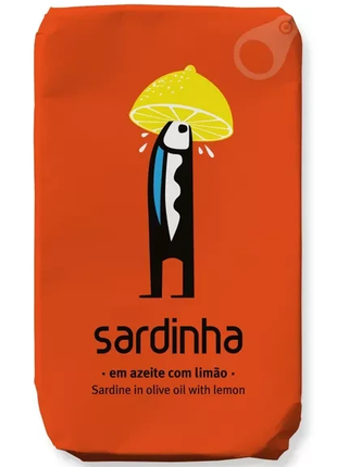 Blikje Sardines - Sardine With Lemon by Sardinha