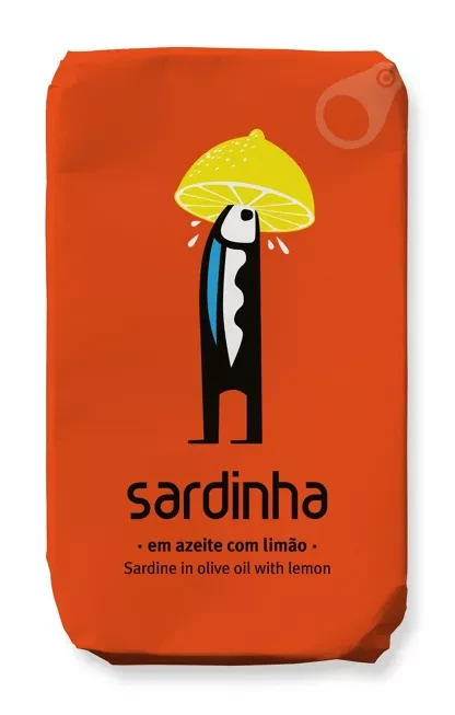 Blikje Sardines - Sardine With Lemon by Sardinha