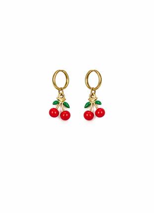 Oorbellen - Cherry Hoop - E61143 by Day & Eve