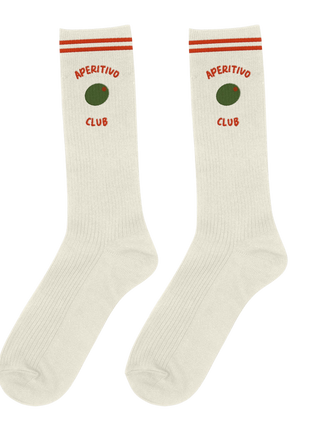 Socks Aperitivo Club - Men Size - 148-01668 by Atelier Pistache