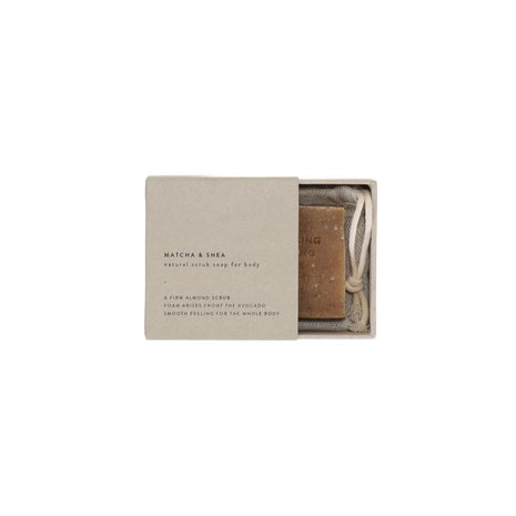 Natuurlijk zeepje | scrub | matcha + shea - Cadeau’s & Lifestyle - Bad & Bed - Verzorging