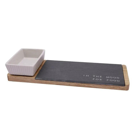 Tapas Set Leisteen Boet by Jens Living