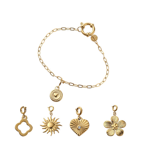 Necklace + 5 pendants set - Juwelen & mooimakers