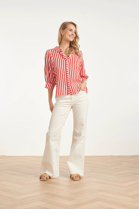 Bloesje - 26036 - RED-WHITE by Smashed Lemon