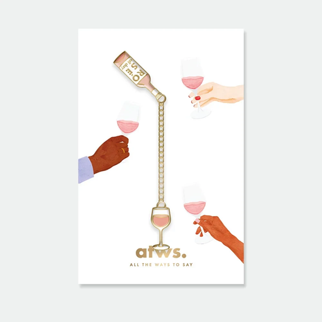 Pin op een kaartje - Duo Rose All Day Chain by All the ways to say