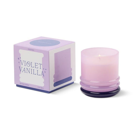 Geurkaars - Stacked - Violet Vanilla