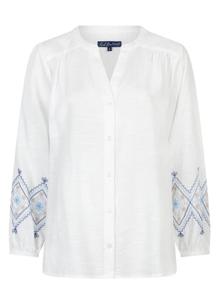 Blouse & Embroidery - SRB4829 by Red Button