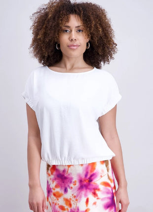 Blouse - hemd met mouw 840370 – Ecru by Signe Nature