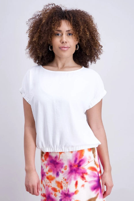 Blouse - hemd met mouw 840370 – Ecru by Signe Nature