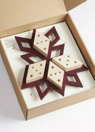 The Busy Bee Hotel - Warm Red