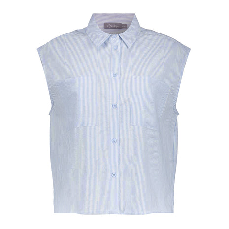 Blouse sl/l pinstripe - 63414-14