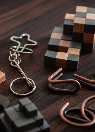 Ensemble de 7 puzzles des Sept Merveilles du Monde