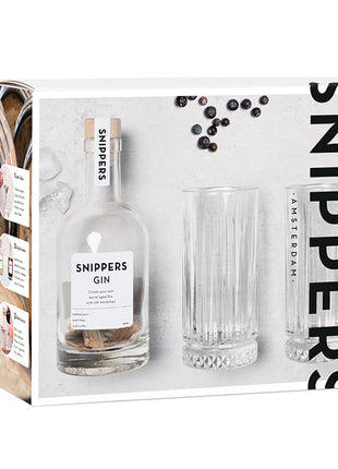 Snippers Originals Gift Pack Gin 2 Glasses - Lou Lou