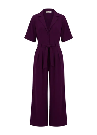 Jumpsuit - Cloverdale B608 - Aubergine