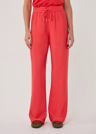 Broek - Wide Elastic Waist Slub - SP26.10033 by Esqualo