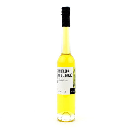 Olijfolie met knoflook - 100 ml - Lifestyle - Koken & Tafelen - Food - Zout - Olie & Azijn