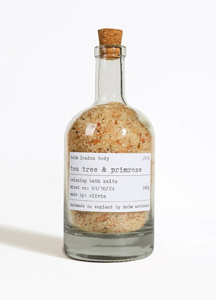 Tea Tree & Primrose Bath Salts - 580g by Helm London