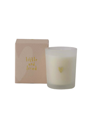 Geurkaars glas in doosje little and loved - 0503-0175 by Zusss