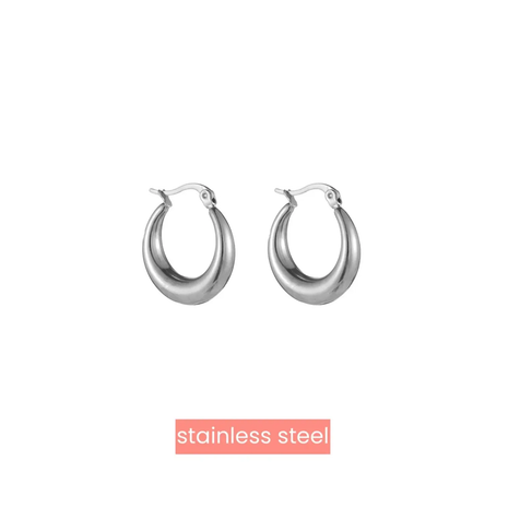 Oorbel - E1723-5 All RH - Silver - Modeaccessoires - Juwelen - Oorbellen