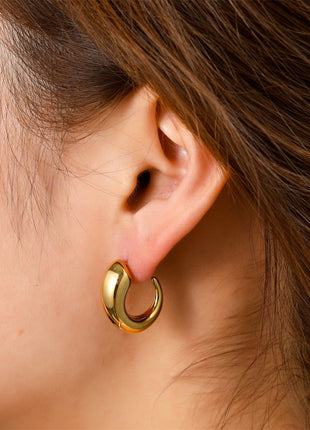 Classic Hoop - 14K - Modeaccessoires - Juwelen - Oorbellen