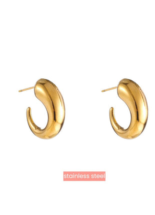Classic Hoop - 14K - Modeaccessoires - Juwelen - Oorbellen