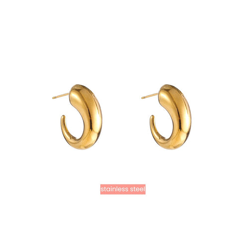 Classic Hoop - 14K - Modeaccessoires - Juwelen - Oorbellen